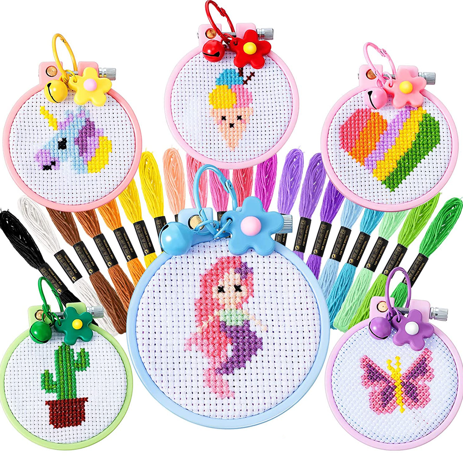 Alex Toys Simply Needlepoint Butterfly Craft Kit