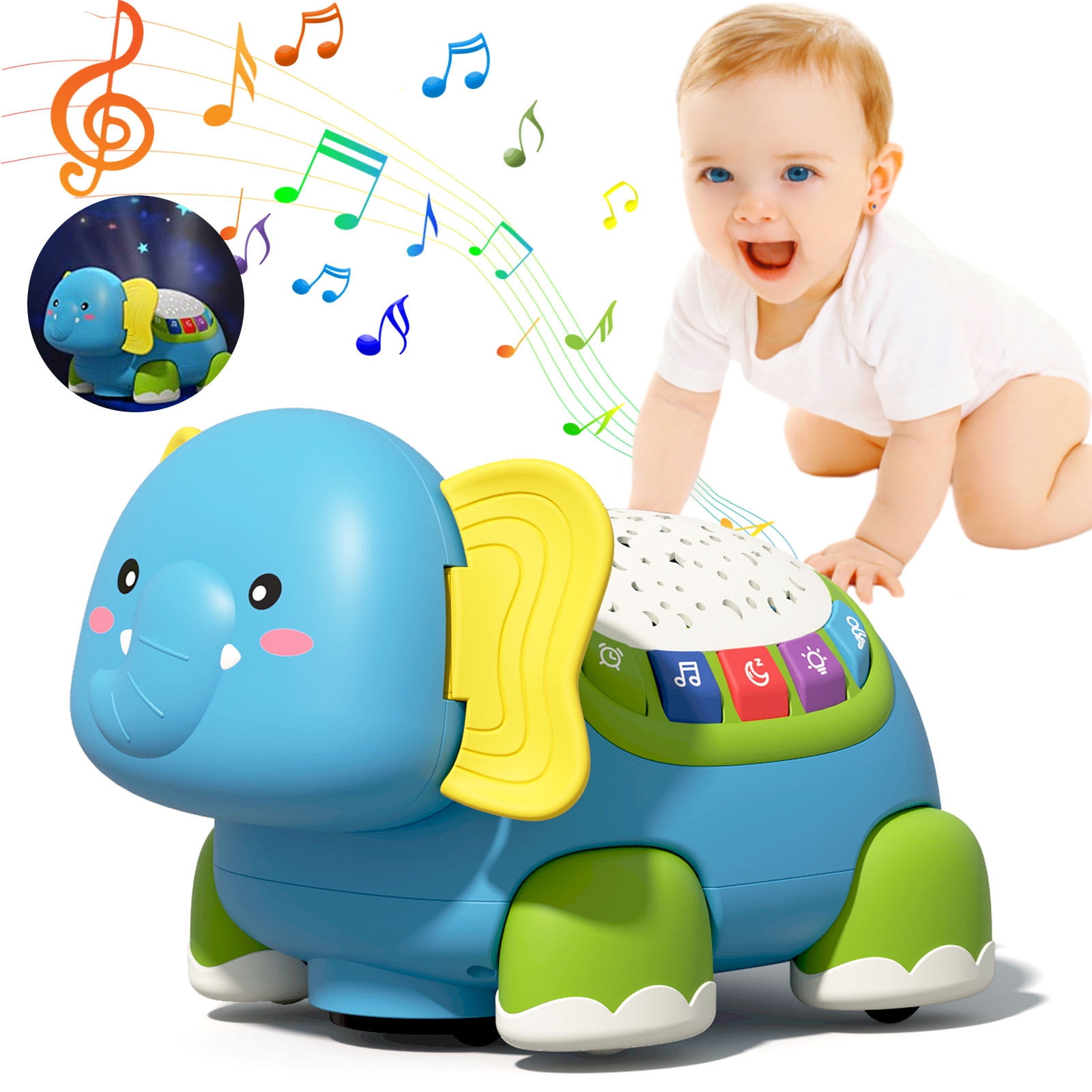 Style-Carry Baby Toys 6 to 12 Months Musical Toy, Infant Crawling ...