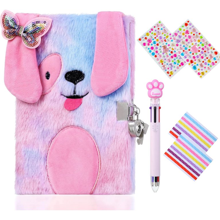 Style-Carry Diary for Girls with Lock, Kids Journal School