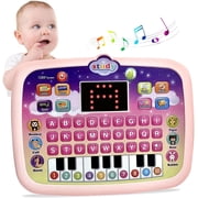 Style-Carry Tablet Toy for Toddlers 1-3, Preschool Learning Toys for Toddler 2 3 4 5 Year Old Boys Girls, Educational Toys for Girls Boys Age 2-5 Year Old