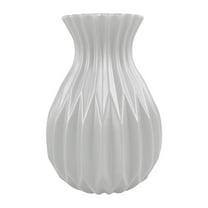 Style Ceramic Hydroponic Vase With Transparent Flower Arrangement Style Desktop Decoration Light Flower Set