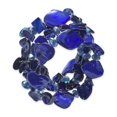 thumbnail image 1 of Style & Co. 3 Piece Set Shell & Bead Stretch Bracelets, Blue, 1 of 3
