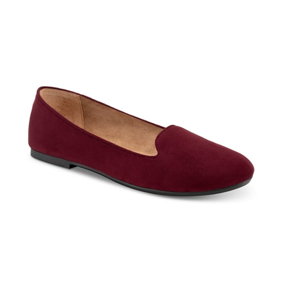 Style Co Alyson Slip-On Loafer Flats Plum 7M