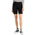 thumbnail image 1 of Style & Co Biker Shorts Deep Black S, 1 of 1
