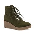 thumbnail image 1 of Style & Co Carmenn Wedge Booties 5M MOSS, 1 of 1