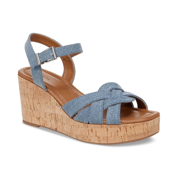 Style Co Cerres Espadrille Sandals Mid Denim 9M