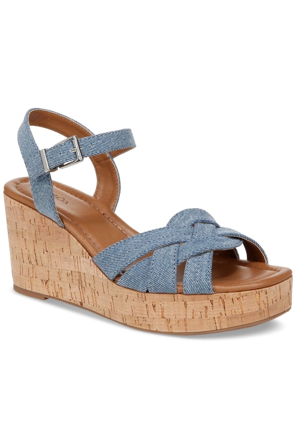 Style Co Cerres Espadrille Sandals Mid Denim 9M