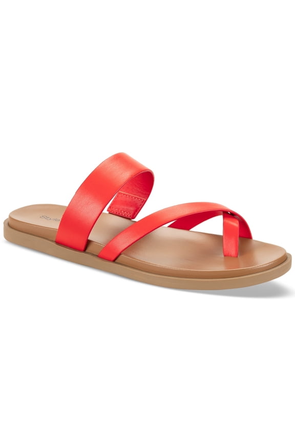 Style Co Cordeliaa Toe Loop Sandals Paprika Smooth 9.5M