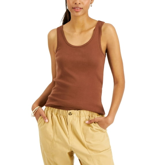 Style & Co Cotton Tank Top Down To Earth S