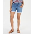 thumbnail image 1 of Style & Co Cuffed Denim Bermuda Shorts Pachanga 10, 1 of 1