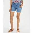 thumbnail image 1 of Style & Co Cuffed Denim Bermuda Shorts Pachanga 8, 1 of 1
