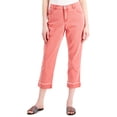 thumbnail image 1 of Style & Co Curvy Cuffed Capri Jeans Cherry Bliss 14, 1 of 1