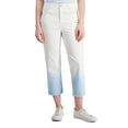 thumbnail image 1 of Style & Co Curvy Cuffed Capri Jeans White Dip 6, 1 of 1