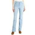 thumbnail image 1 of Style & Co Curvy Fit High Rise Bootcut Jeans Blue Clear Sky 12, 1 of 1