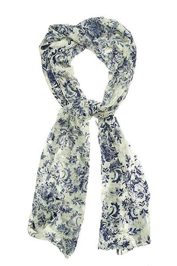 Style & Co Damask Lace Wrap - Navy