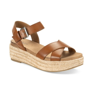 Style Co Emberr Ankle-Strap Espadrille Cognac 5M