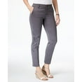 thumbnail image 1 of Style & Co Embroidered Skinny Pants Graphite Grey 6, 1 of 1