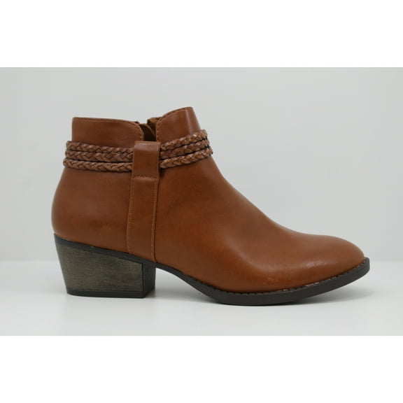 Style & Co Fellicity Ankle Booties Women's Shoes Med Brown Size 5 M