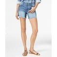 thumbnail image 1 of Style & Co Frayed Hem Denim Shorts Lucky 16, 1 of 2