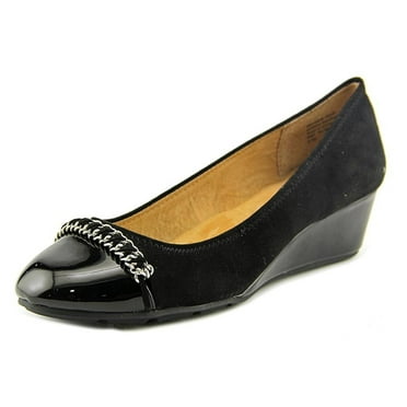 Style & Co Gildaa Women US 6 Black Wedge Heel