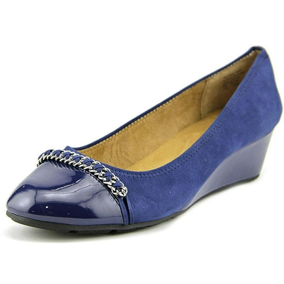 Style & Co Gildaa Women US 6 Blue Wedge Heel
