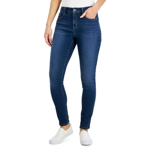 Style & Co High Rise Curvy Skinny Jeans First Class 10