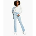 thumbnail image 1 of Style & Co High Rise Vintage Classic Distressed Boot Cut Jeans Heartland 16, 1 of 1