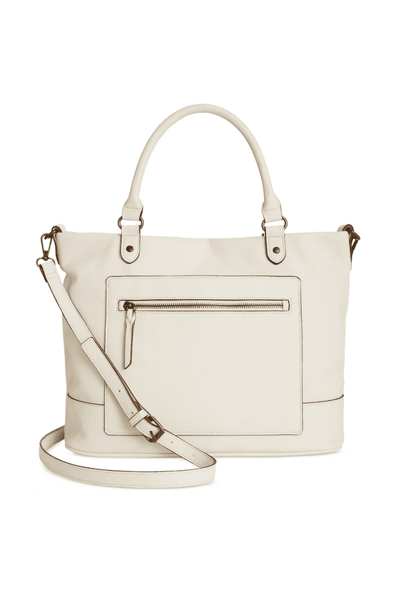 Style & Co Hudsonn Tote, Created for Macy's - Alabaster