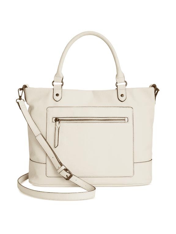 Style & Co Hudsonn Tote, Created for Macy's - Alabaster