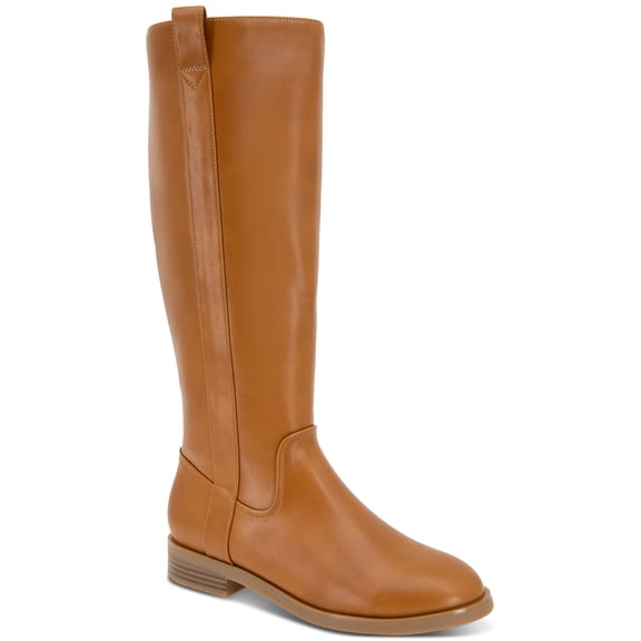 Style & Co Josephine Riding Boots Cognac Smooth 6M