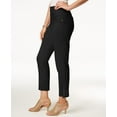 thumbnail image 1 of Style & Co Lace Up Hem Capri Pants Deep Black 18, 1 of 1