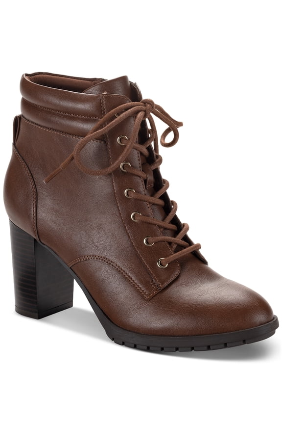 Style Co Laurellee Dress Bootie Cognac Smooth 9M