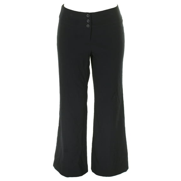 Style & Co Stretch Wide Leg Pants Navy 12S