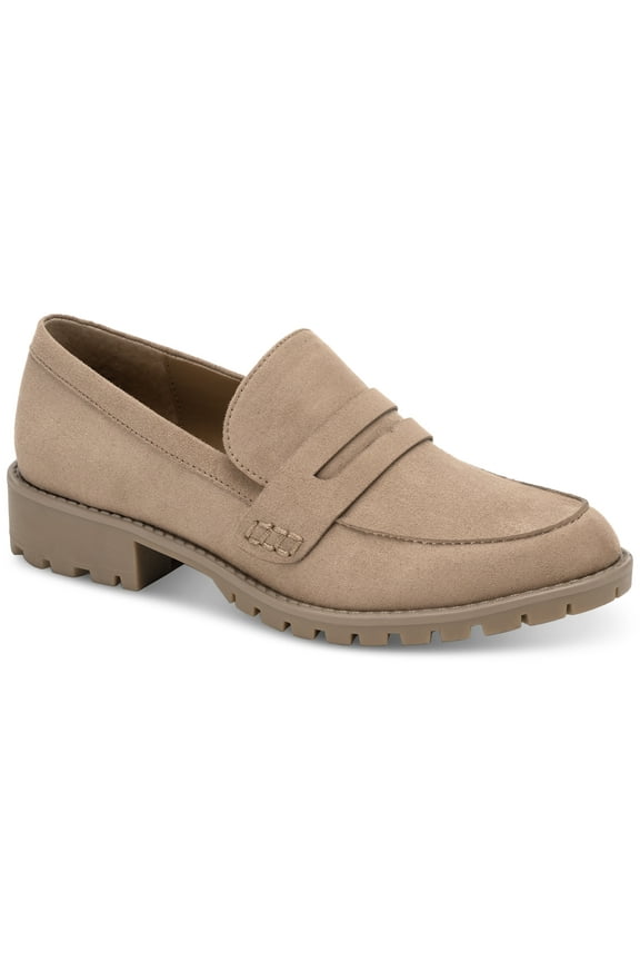 Style Co Olivviaa Loafer Flats Taupe 10M