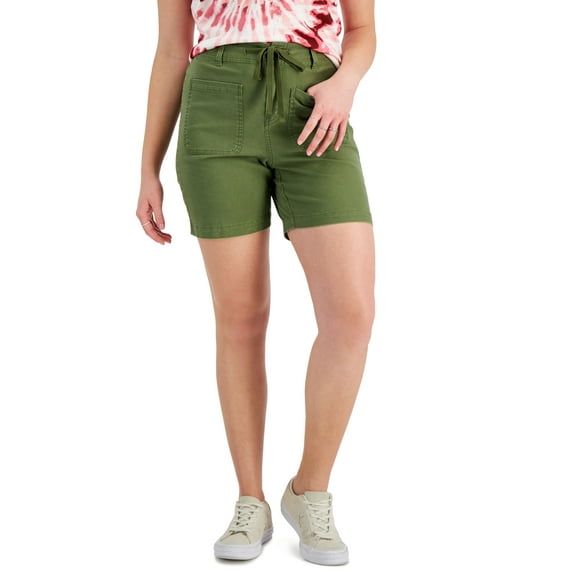 Style & Co Patch Pocket Shorts Winter Moss 10