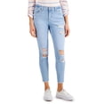 thumbnail image 1 of Style & Co Petite Curvy Distressed Skinny Jeans Ricochet Wash 16P, 1 of 1