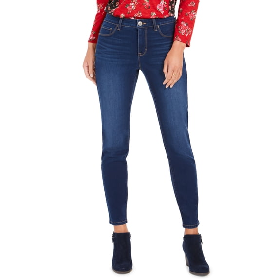 Style & Co Petite Curvy Fit Skinny Jeans Millenium 16P