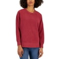 thumbnail image 1 of Style & Co Petite Dolman Sleeve Crewneck Sweatshirt Scarlet Crush PS, 1 of 1