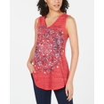 thumbnail image 1 of Style & Co Petite Firework Graphic Print Tank Top Firework Medal PS, 1 of 1