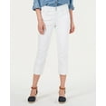 thumbnail image 1 of Style & Co Petite High Rise High Cuffed Capris Bright White 10P, 1 of 1