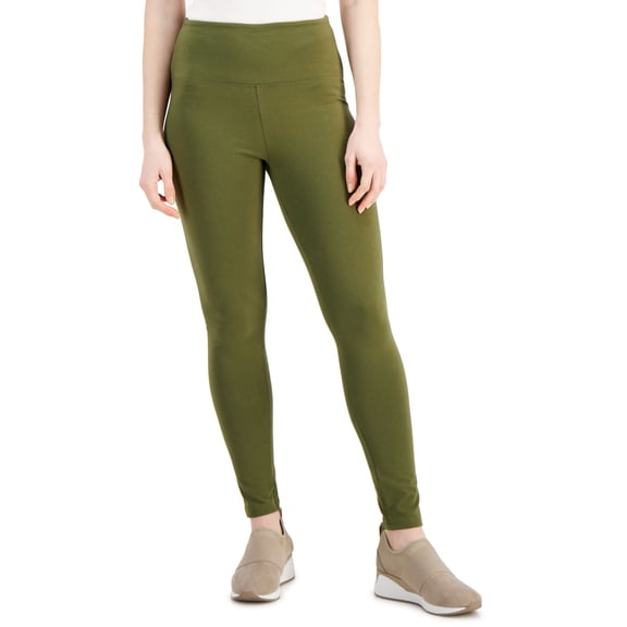 Style & Co Petite High Rise Leggings Winter Moss PXL