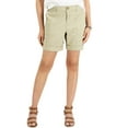 thumbnail image 1 of Style & Co. Petite Mid Rise Rolled-Cuff Bermuda Shorts Costa Rica Sand Size 12P, 1 of 1