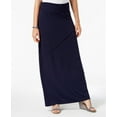 thumbnail image 1 of Style & Co Petite Pieced Maxi Skirt Industrial Blue PXS, 1 of 2