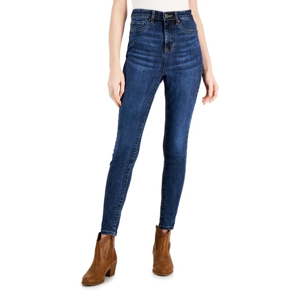 Style & Co Petite Power Sculpt Jeggings Dakota Wash 4P