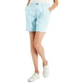 thumbnail image 1 of Style & Co Petite Rolled Cuff Bermuda Shorts Aqua Water 10P, 1 of 1