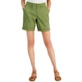 thumbnail image 1 of Style & Co Petite Rolled Cuff Bermuda Shorts Dry Grass 10P, 1 of 1