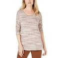 thumbnail image 1 of Petite Striped Sweater Warm Blush PL, 1 of 2