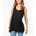 thumbnail image 1 of Style & Co Petite Swing Tank Top Deep Black PM, 1 of 1