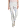 thumbnail image 1 of Style & Co Petite Tie Dyed Mid Rise Curvy Skinny Jeans Pastel Dye 6P, 1 of 1