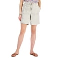 thumbnail image 1 of Style & Co Petite Utility Drawstring Shorts Stone Wall PL, 1 of 1
